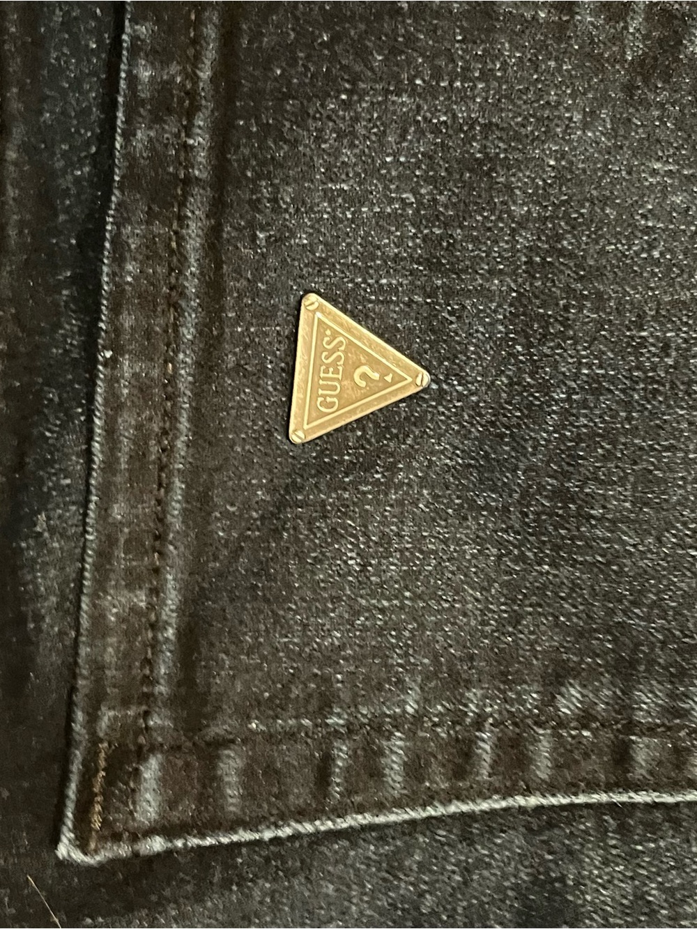 Guess Dark Navy Washed Skinny Jeans - Picture 12 of 16